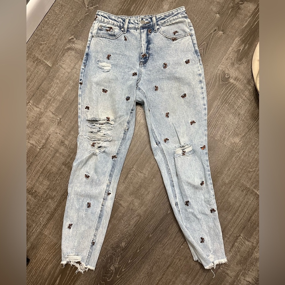 Butterfly Material girl jeans